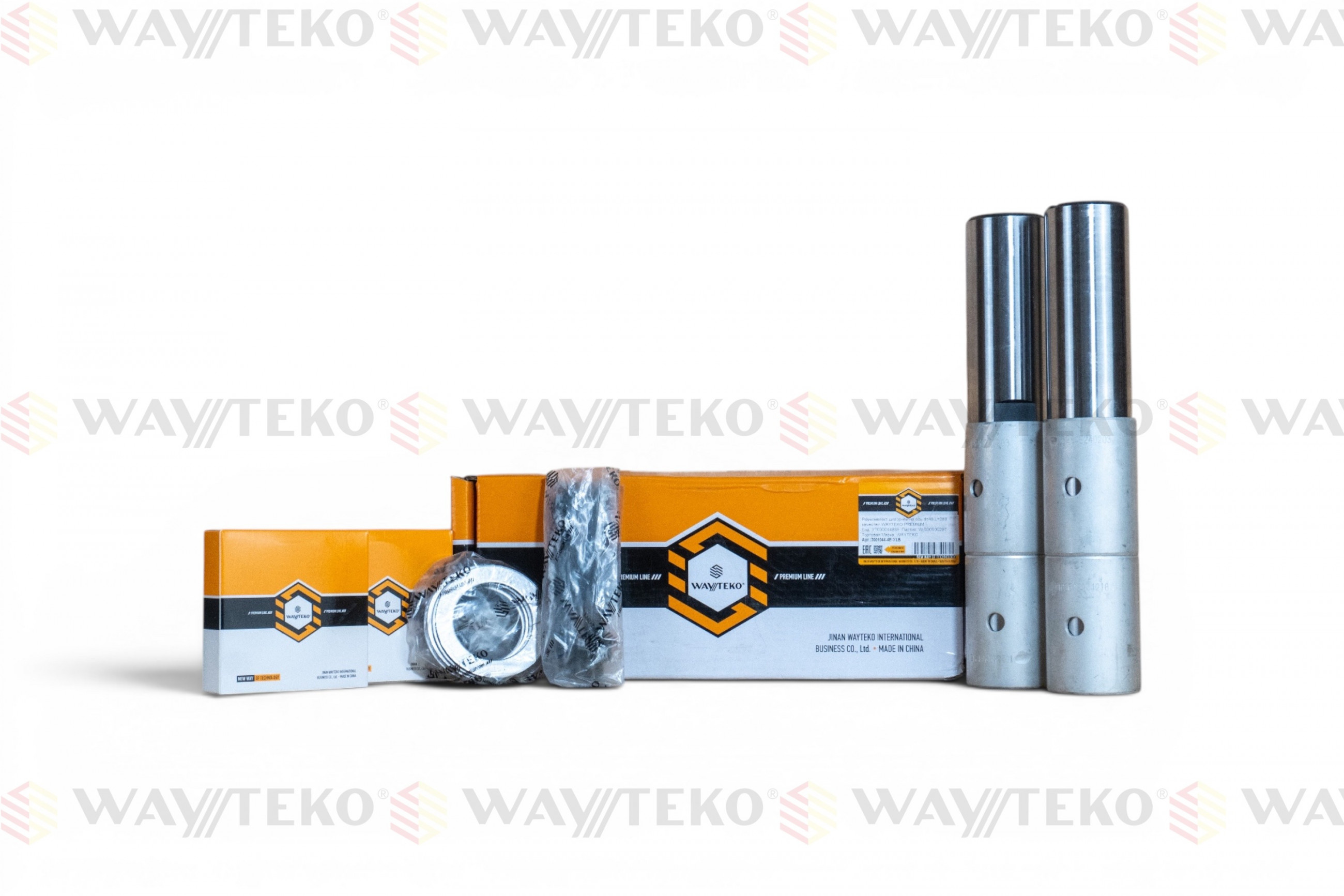 Ремкомплект шкворней на ось d=48 L=280 качество WAYTEKO PREMIUM