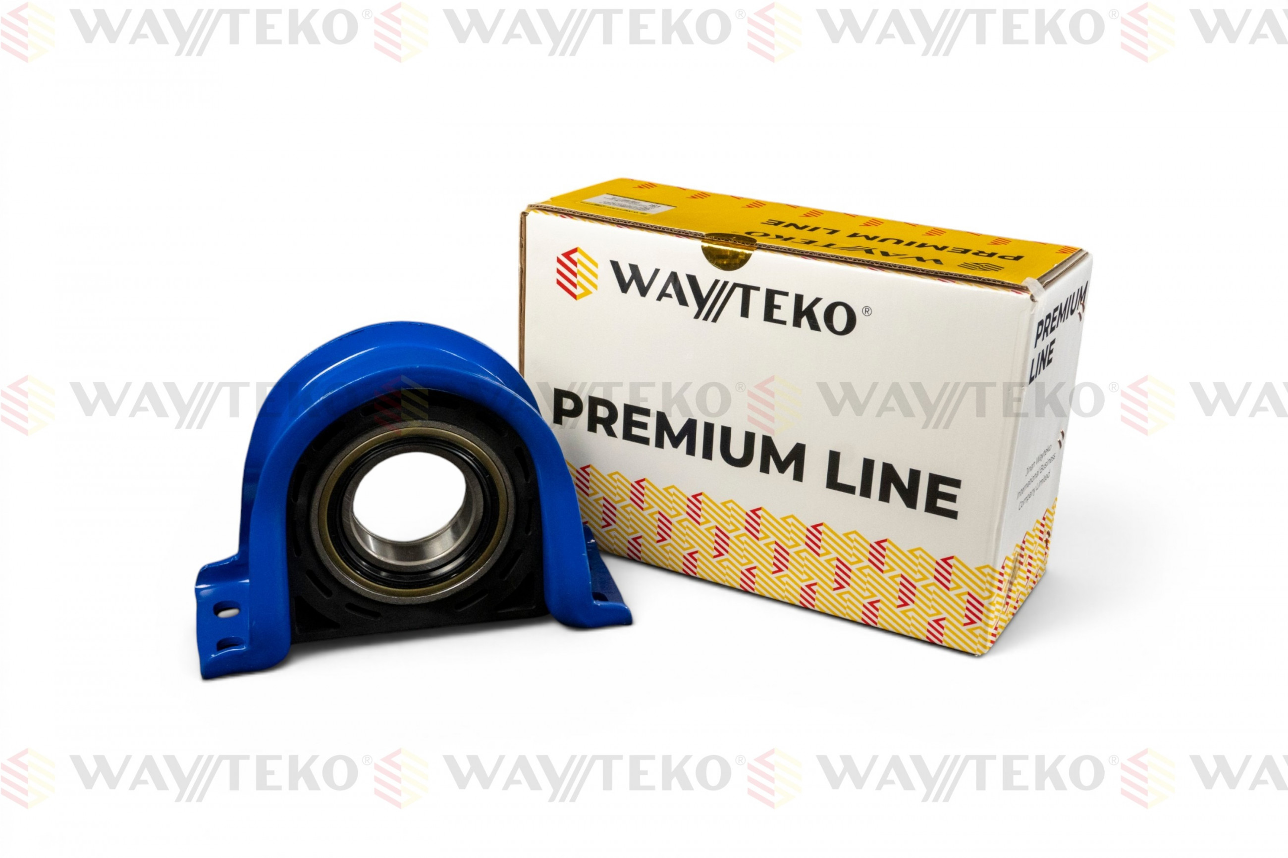 Подшипник подвесной (D=80 по центрам, 250 мм, обойма 35 мм, под 4 отв.) WAYTEKO PREMIUM