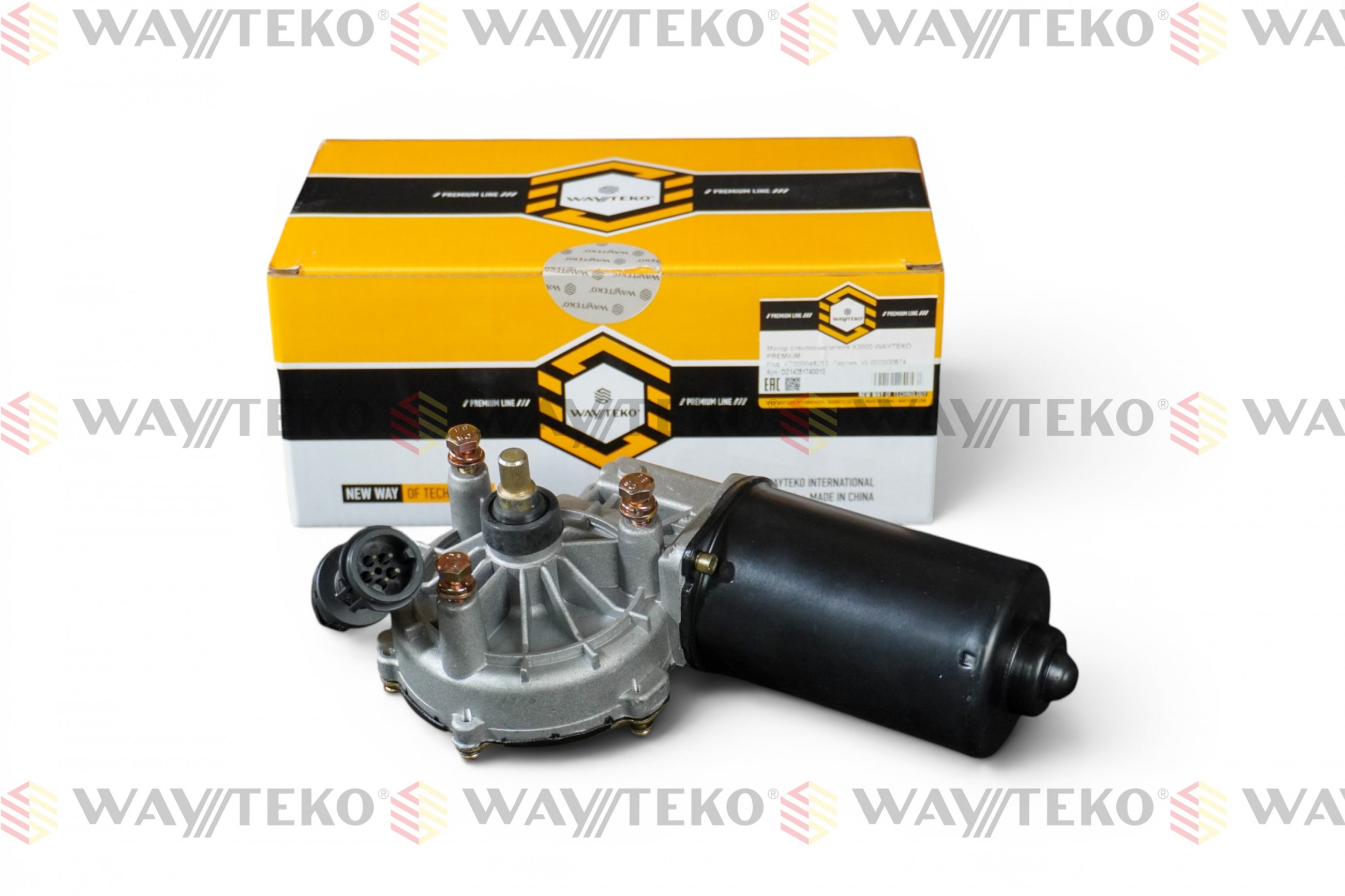 Мотор стеклоочистителя X3000 WAYTEKO PREMIUM