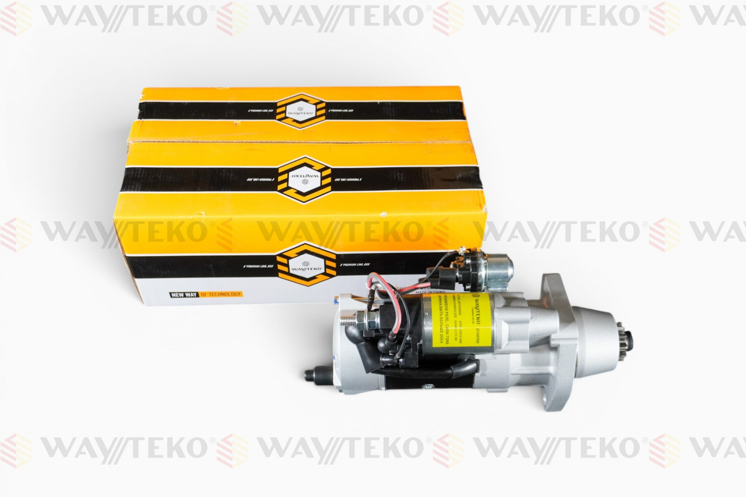 Стартер 11 зубьев 4180,4250,3310 J6 WAYTEKO PREMIUM