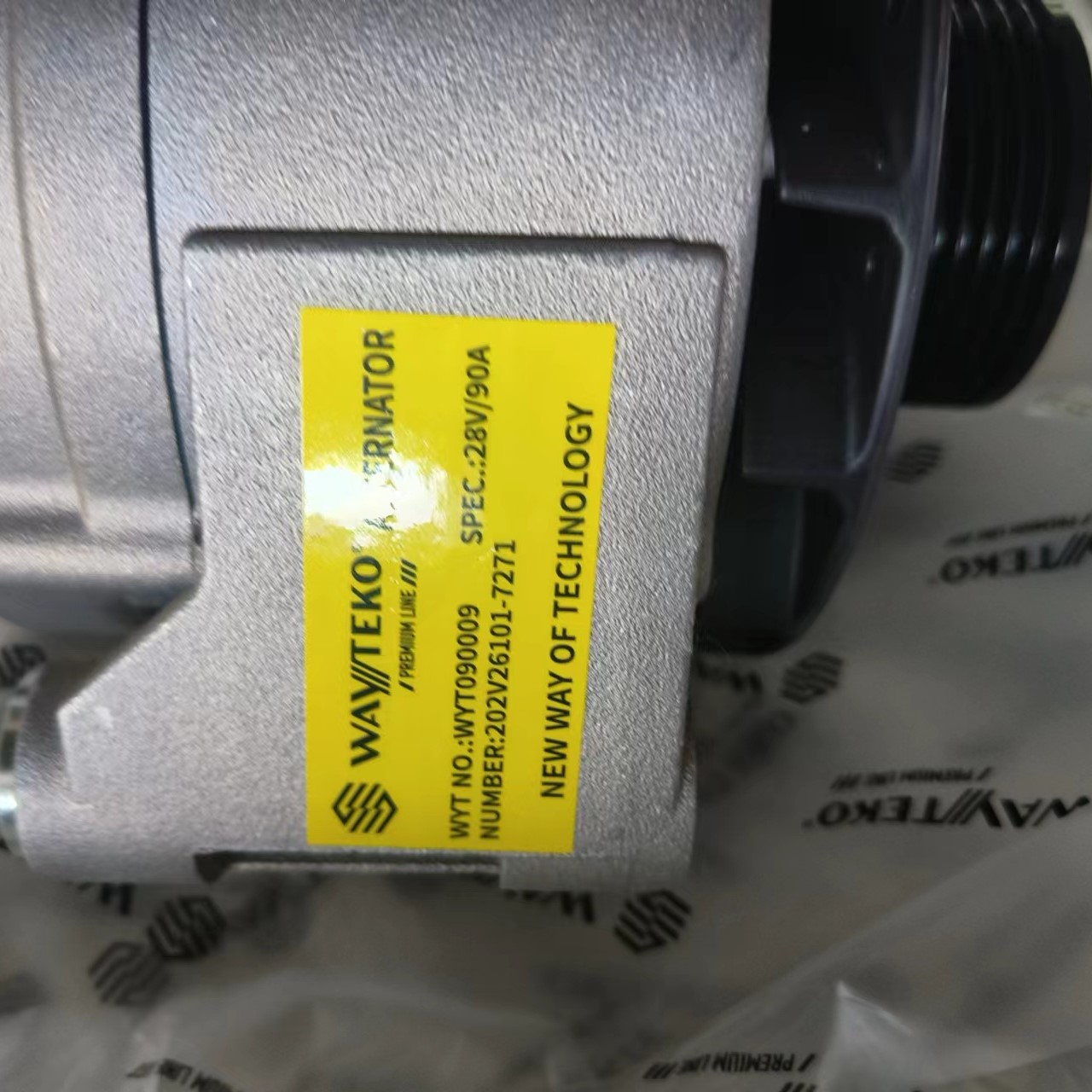 Генератор 28V,80A T5G WAYTEKO PREMIUM